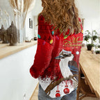 australia-christmas-women-casual-shirt-aussie-kookaburra-santa-merry-xmas