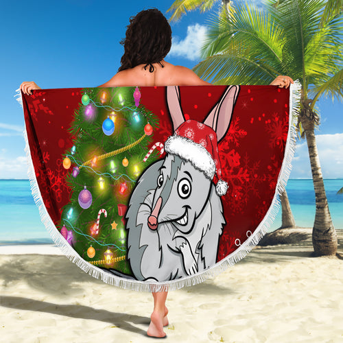 australia-christmas-beach-blanket-aussie-bilby-santa-merry-xmas