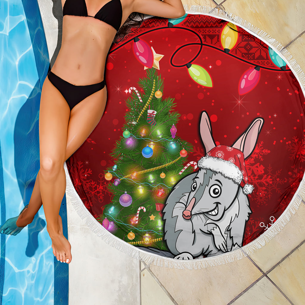 australia-christmas-beach-blanket-aussie-bilby-santa-merry-xmas