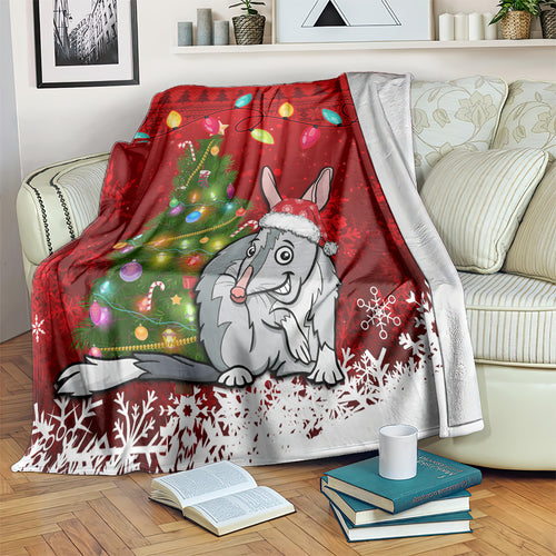 australia-christmas-blanket-aussie-bilby-santa-merry-xmas