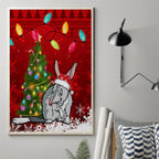 australia-christmas-canvas-wall-art-aussie-bilby-santa-merry-xmas