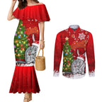 australia-christmas-couples-matching-mermaid-dress-and-long-sleeve-button-shirt-aussie-bilby-santa-merry-xmas