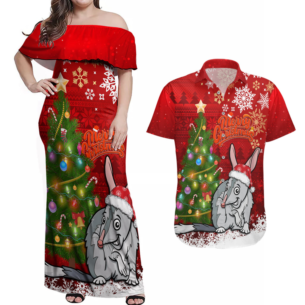 australia-christmas-couples-matching-off-shoulder-maxi-dress-and-hawaiian-shirt-aussie-bilby-santa-merry-xmas