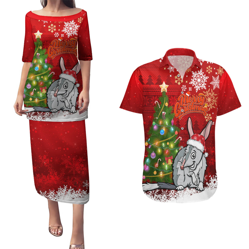 australia-christmas-couples-matching-puletasi-dress-and-hawaiian-shirt-aussie-bilby-santa-merry-xmas