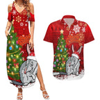 australia-christmas-couples-matching-summer-maxi-dress-and-hawaiian-shirt-aussie-bilby-santa-merry-xmas