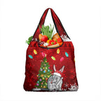 Australia Christmas Grocery Bag Aussie Bilby Santa Merry Xmas