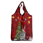 Australia Christmas Grocery Bag Aussie Bilby Santa Merry Xmas