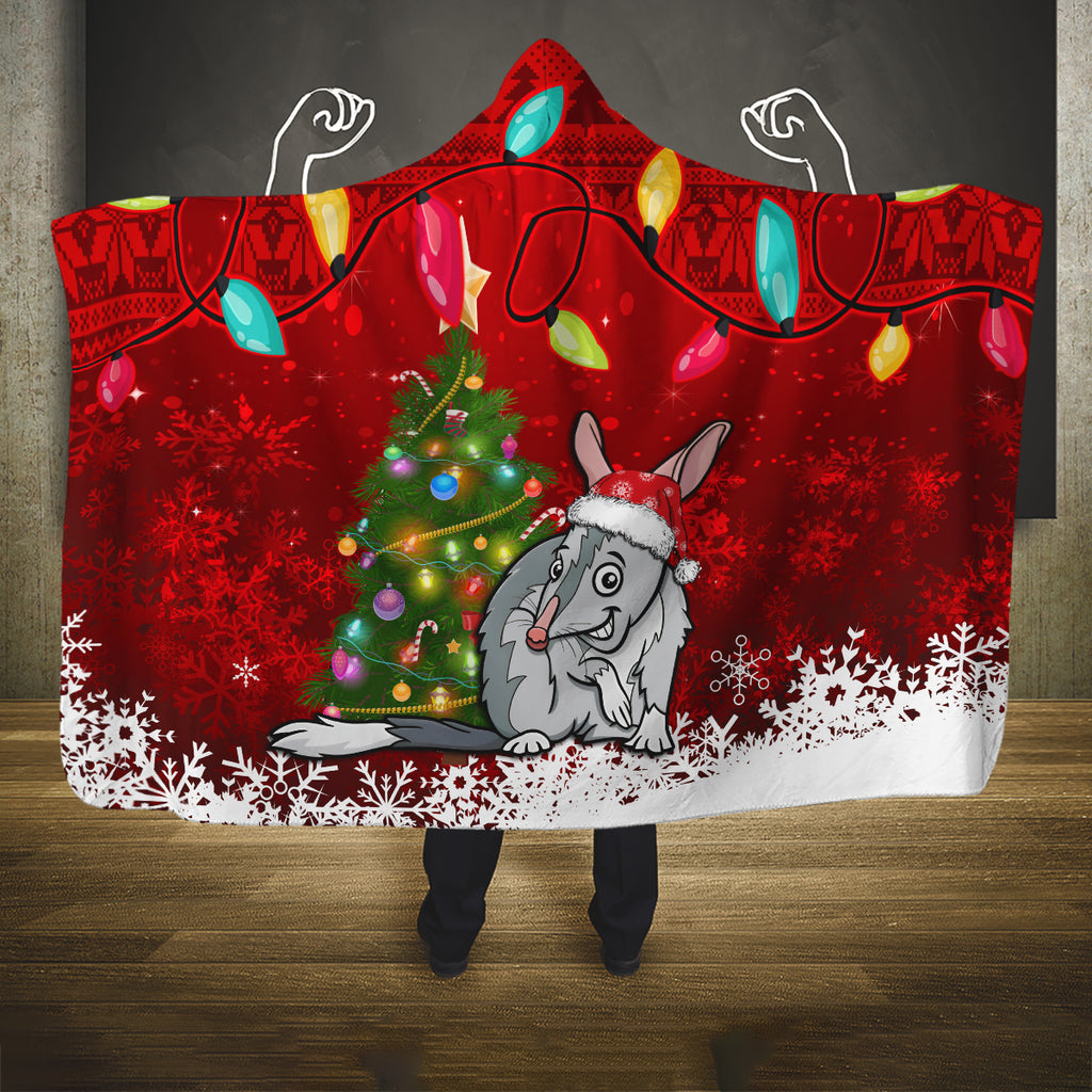 australia-christmas-hooded-blanket-aussie-bilby-santa-merry-xmas