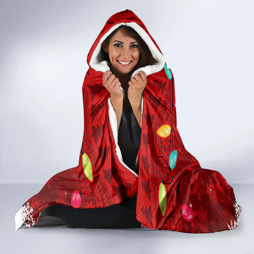 australia-christmas-hooded-blanket-aussie-bilby-santa-merry-xmas
