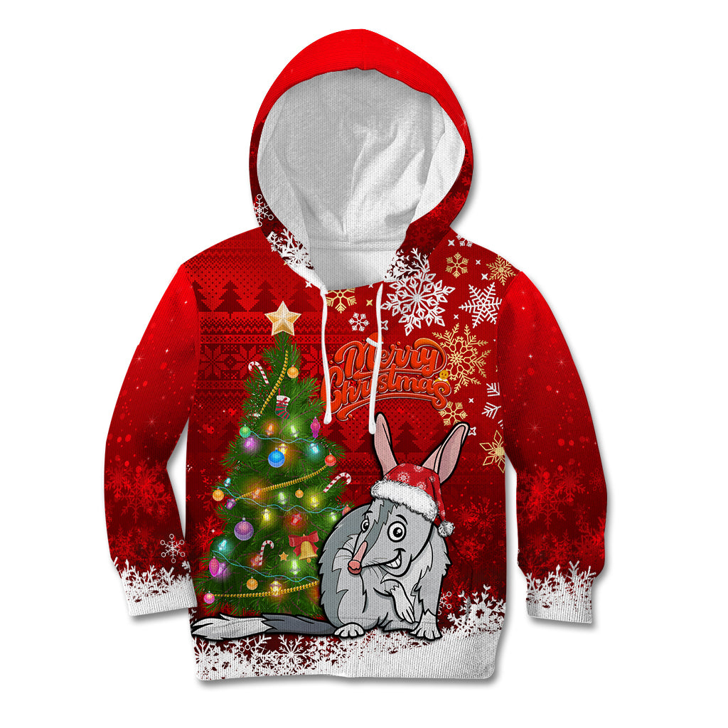 australia-christmas-kid-hoodie-aussie-bilby-santa-merry-xmas
