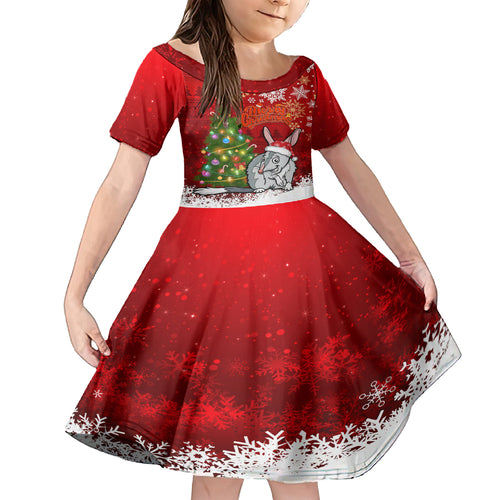 australia-christmas-kid-short-sleeve-dress-aussie-bilby-santa-merry-xmas