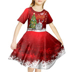 australia-christmas-kid-short-sleeve-dress-aussie-bilby-santa-merry-xmas