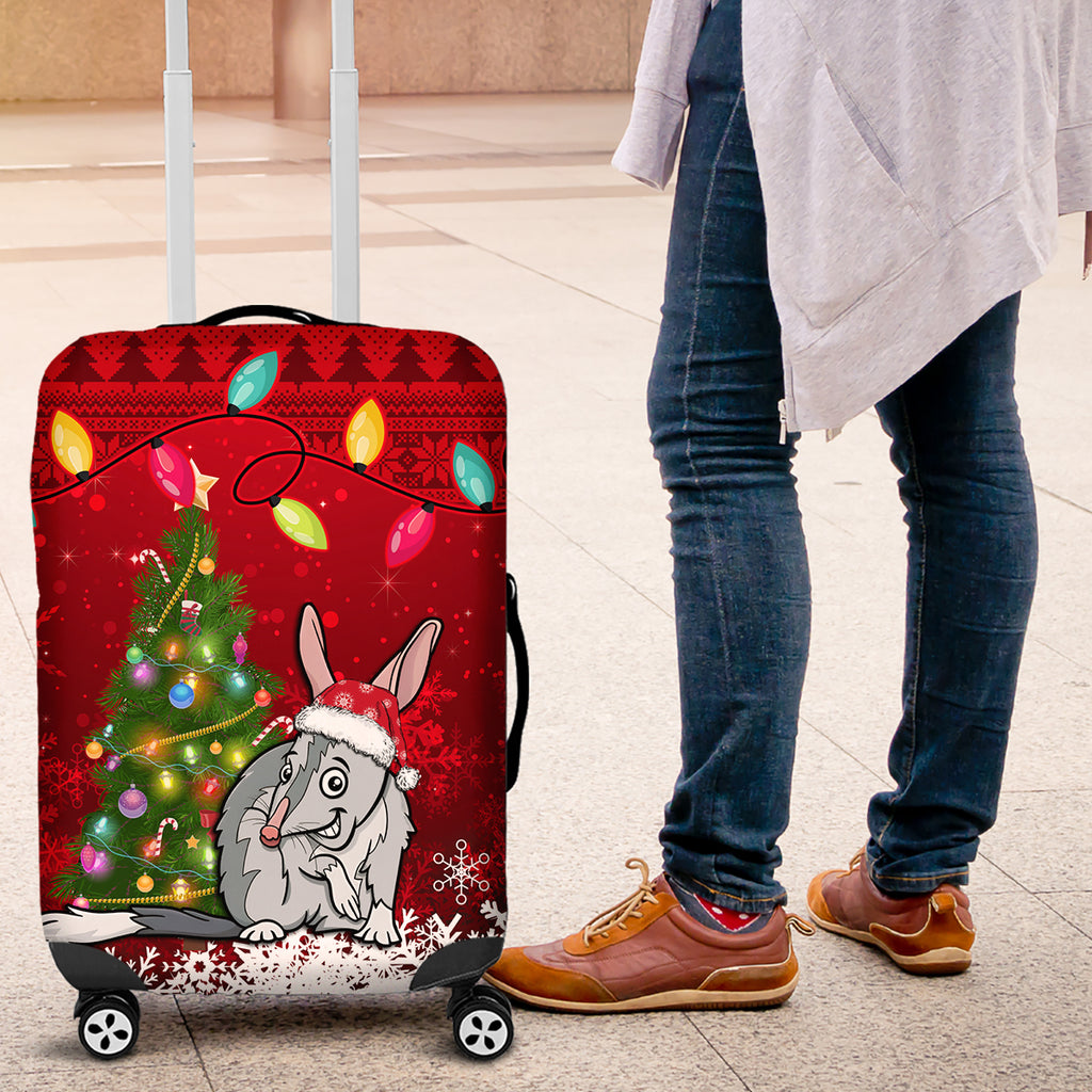 australia-christmas-luggage-cover-aussie-bilby-santa-merry-xmas