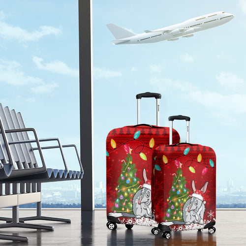 australia-christmas-luggage-cover-aussie-bilby-santa-merry-xmas