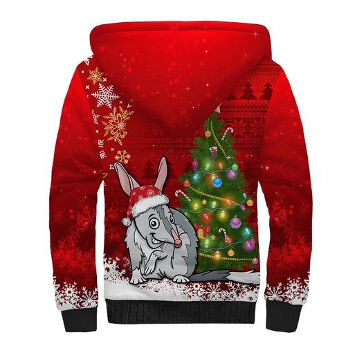 australia-christmas-sherpa-hoodie-aussie-bilby-santa-merry-xmas