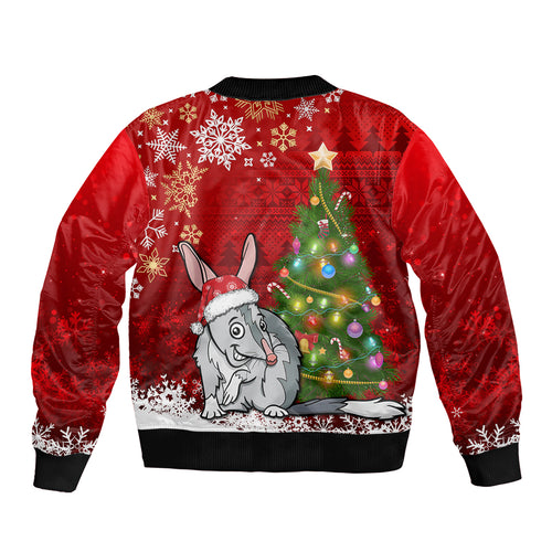 australia-christmas-sleeve-zip-bomber-jacket-aussie-bilby-santa-merry-xmas