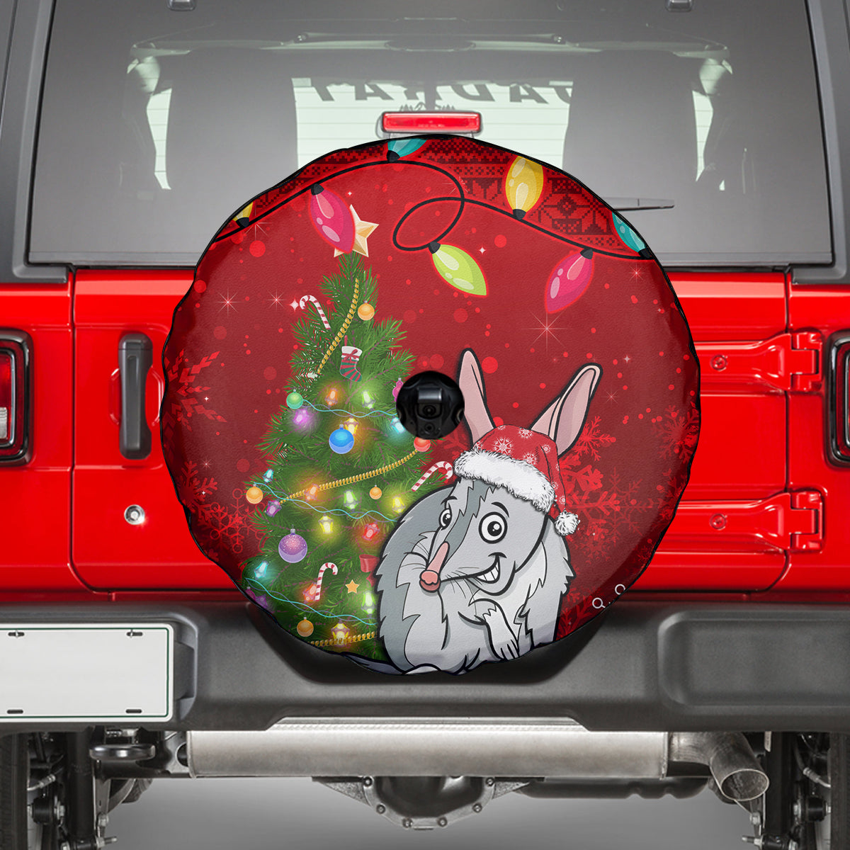 australia-christmas-spare-tire-cover-aussie-bilby-santa-merry-xmas