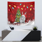 australia-christmas-tapestry-aussie-bilby-santa-merry-xmas
