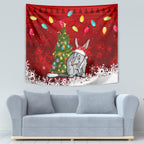 australia-christmas-tapestry-aussie-bilby-santa-merry-xmas