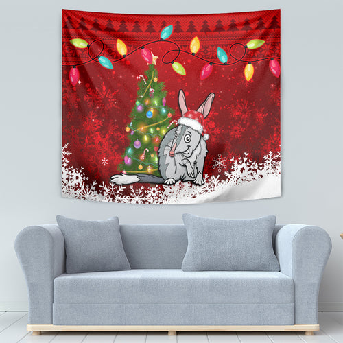 australia-christmas-tapestry-aussie-bilby-santa-merry-xmas