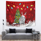 australia-christmas-tapestry-aussie-bilby-santa-merry-xmas