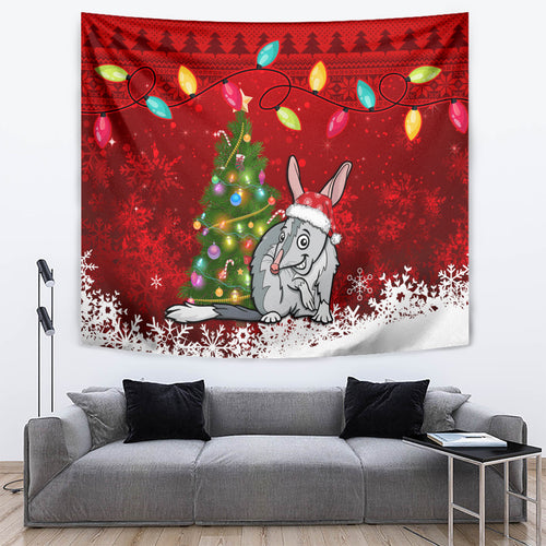 australia-christmas-tapestry-aussie-bilby-santa-merry-xmas