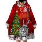 australia-christmas-wearable-blanket-hoodie-aussie-bilby-santa-merry-xmas