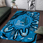 Australia Diabetes Awareness Month Area Rug Be Strong And Fight On Aboriginal Art