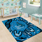 Australia Diabetes Awareness Month Area Rug Be Strong And Fight On Aboriginal Art