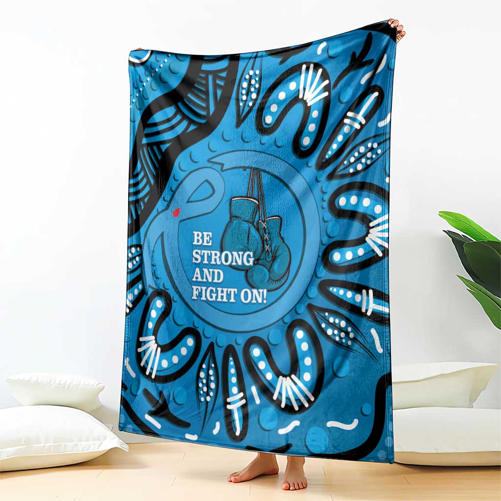 Australia Diabetes Awareness Month Blanket Be Strong And Fight On Aboriginal Art