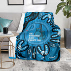Australia Diabetes Awareness Month Blanket Be Strong And Fight On Aboriginal Art