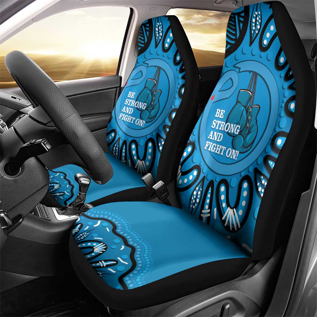 Australia Diabetes Awareness Month Car Seat Cover Be Strong And Fight On Aboriginal Art
