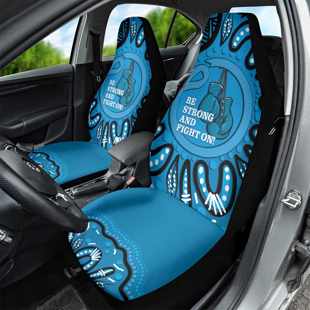 Australia Diabetes Awareness Month Car Seat Cover Be Strong And Fight On Aboriginal Art