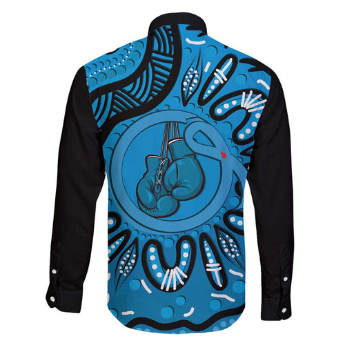 Australia Diabetes Awareness Month Family Matching Off Shoulder Short Dress and Hawaiian Shirt Be Strong And Fight On Aboriginal Art