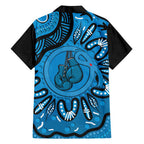 Australia Diabetes Awareness Month Family Matching Puletasi and Hawaiian Shirt Be Strong And Fight On Aboriginal Art