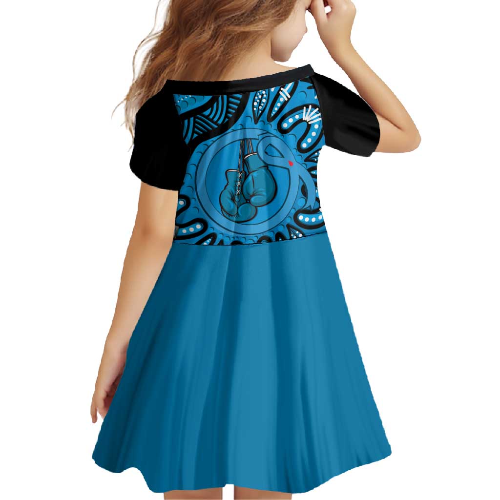 Australia Diabetes Awareness Month Family Matching Summer Maxi Dress and Hawaiian Shirt Be Strong And Fight On Aboriginal Art