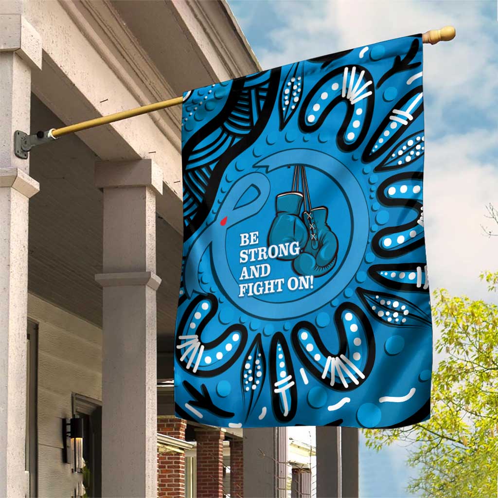 Australia Diabetes Awareness Month Garden Flag Be Strong And Fight On Aboriginal Art