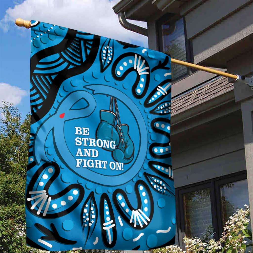 Australia Diabetes Awareness Month Garden Flag Be Strong And Fight On Aboriginal Art