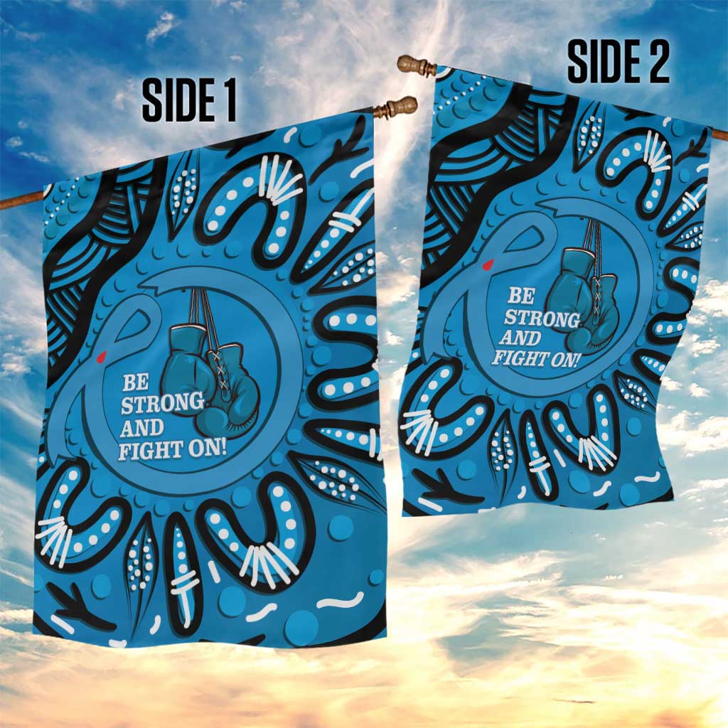 Australia Diabetes Awareness Month Garden Flag Be Strong And Fight On Aboriginal Art