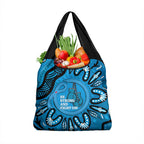 Australia Diabetes Awareness Month Grocery Bag Be Strong And Fight On Aboriginal Art