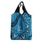 Australia Diabetes Awareness Month Grocery Bag Be Strong And Fight On Aboriginal Art