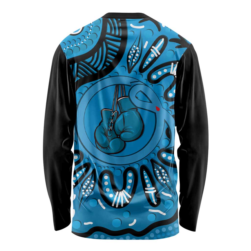 Australia Diabetes Awareness Month Long Sleeve Shirt Be Strong And Fight On Aboriginal Art