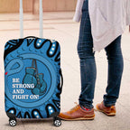 Australia Diabetes Awareness Month Luggage Cover Be Strong And Fight On Aboriginal Art