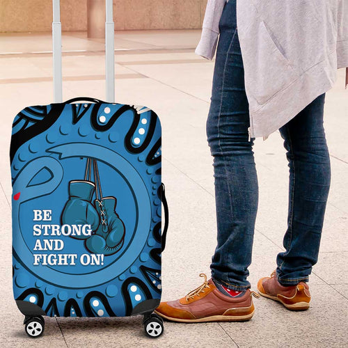 Australia Diabetes Awareness Month Luggage Cover Be Strong And Fight On Aboriginal Art