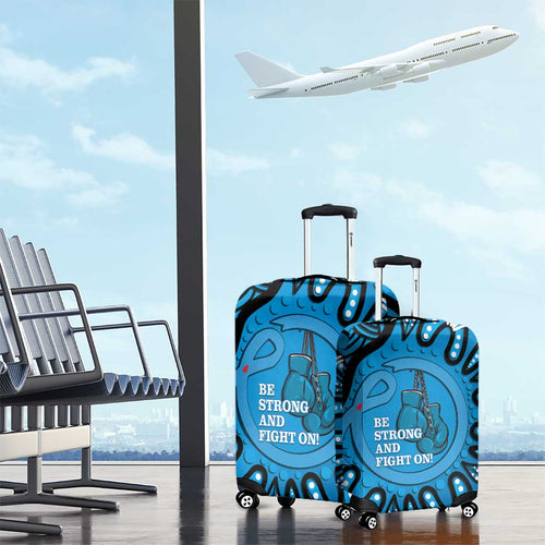 Australia Diabetes Awareness Month Luggage Cover Be Strong And Fight On Aboriginal Art