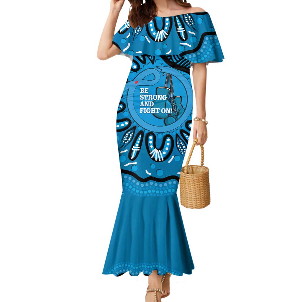 Australia Diabetes Awareness Month Mermaid Dress Be Strong And Fight On Aboriginal Art