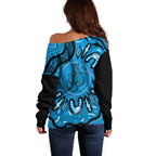 Australia Diabetes Awareness Month Off Shoulder Sweater Be Strong And Fight On Aboriginal Art