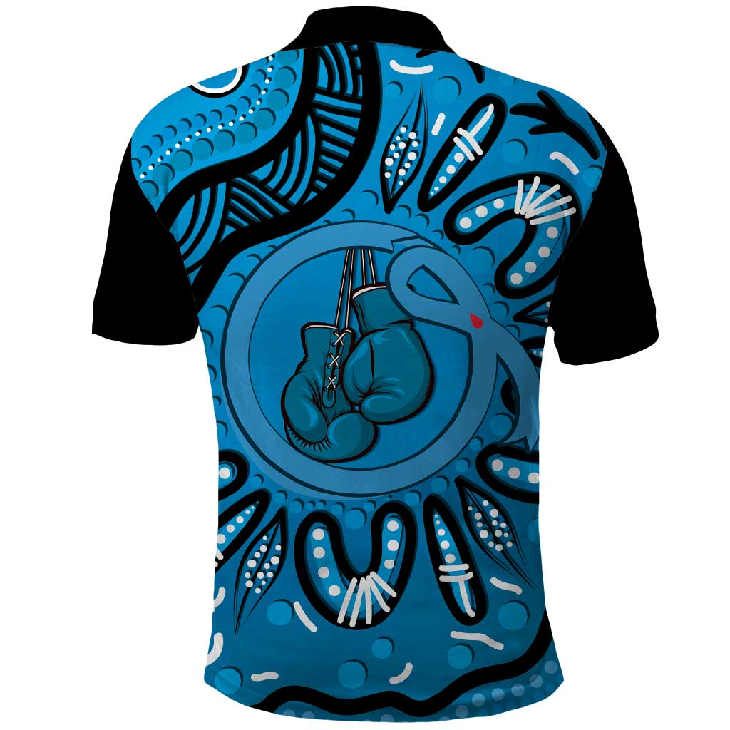 Australia Diabetes Awareness Month Polo Shirt Be Strong And Fight On Aboriginal Art