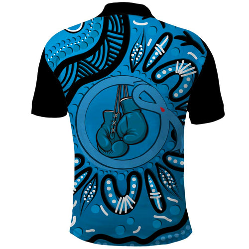 Australia Diabetes Awareness Month Polo Shirt Be Strong And Fight On Aboriginal Art