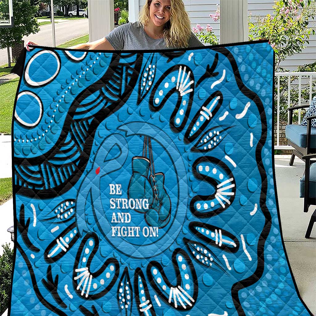 Australia Diabetes Awareness Month Quilt Be Strong And Fight On Aboriginal Art